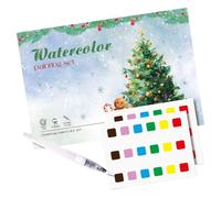 Watercolor Workbook For Adults Complete Painting Kit