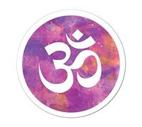 Watercolour Om Hippie Yoga Peace Buddhism Love Boho Car Sticker Decal