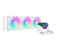 DeepCool Watercooling AIO LT360 ARGB – 3 ventilateurs 120 mm ARGB – Blanc