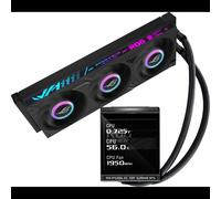 ROG STRIX LC IV 360 ARGB LCD - Système de refroidissement liquide de processeur - (pour : LGA1700, LGA1851, AM4, AM5) - 3 x 120 mm