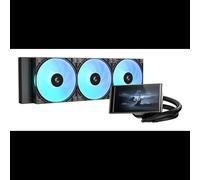 Watercooling DeepCool LT360 VISION ARGB 360mm 3x120mm ventilateurs hydrauliques éclairage ARGB noir pour processeur