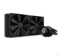 NZXT Watercooling Kraken 280 280 mm Écran LCD 1,54 pouce personnalisable 2x F140P Blanc