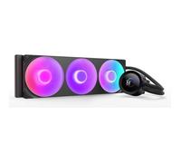 NZXT Kraken Plus 360 RGB - Refroidisseur Liquide AIO pour CPU - Radiateur 360mm - Ventilateur à Cadre Unique F360 RGB - Écran LCD carré 1,54" - AMD® AM5, AM4 - Intel® LGA 1851/1700, 1200/115X - Noir