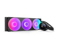 NZXT Kraken Plus 360 RGB - Refroidisseur Liquide AIO pour CPU - Radiateur 360mm - Ventilateur à Cadre Unique F360 RGB - Écran LCD carré 1,54" - AMD® AM5, AM4 - Intel® LGA 1851/1700, 1200/115X - Noir