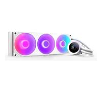NZXT Watercooling Kraken Plus RL-KR360-W2 360 Écran carré 1,54" personnalisable ventilateurs RGB Blanc