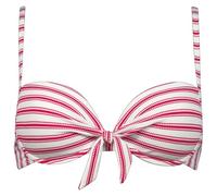 Watercult - Women's Seaside Splash Wired Bikini Top - Haut de maillot - 44 - Cup: B - white / goji