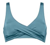 Watercult - Women's Shimmering Solids Cross-Over Bikini Top - Haut de maillot - 36 - Cup: D - retro blue
