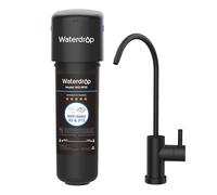 Waterdrop 10UB Système de Filtre à Eau Sous Évier avec Robinet Dédié, 11000 Gallons de Filtration d'Eau de Grande Capacité, Certifié NSF/ANSI 42, Réduit 99,99% le Plomb, le Chlore, le Mauvais Goût