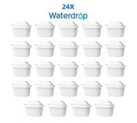 Waterdrop Cartouche Filtre à Eau, Remplacement Brita® Maxtr Plus, Compatible Brita® Carafe, PFAS/PFOA/PFOS, TÜV SÜD, NSF (24)