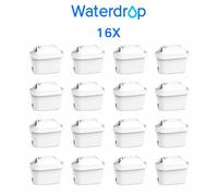 Waterdrop Cartouche Filtre à Eau, Remplacement Brita® Maxtr Plus, Compatible Brita® Carafe, PFAS/PFOA/PFOS, TÜV SÜD, NSF (16)