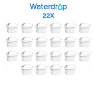 Waterdrop Cartouche Filtre à Eau, Remplacement Brita® Maxtr Plus, Compatible Brita® Carafe, PFAS/PFOA/PFOS, TÜV SÜD, NSF (22)