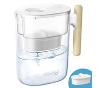 Waterdrop Chubby Jug Filtre de Purification d’eau avec un Filtre de 3 mois, 3,5 l, réduit le fluorure, le Chlore et Autres, Certificat NSF, Sans bpa, Clair (Filtre de Substitution: WD-PF-01A Plus)