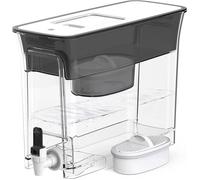 Waterdrop Distributeur de filtre à eau fin de 35 tasses, longue durée de vie de 700 litres, durée de vie 5x (avec 1 filtre)