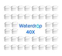 Waterdrop filtre à eau, remplacement pour Brita® Maxtra+® Plus, Maxtra Pro® All-in-1 , Compatible avec la carafe Brita® Marella® (40)
