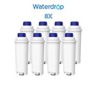 Waterdrop Filtres à Café, Remplacement pour De'Longhi® DLSC002, Compatible Magnifica® S, Eletta® Explorer, Dinamica®, Série ECAM (8)