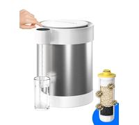 Waterdrop Fontaine filtrante rechargeable en acier inoxydable, WD-ED21W 5,3L 3 mois Adoucisseur d'eau électrique, Réduit le calcium