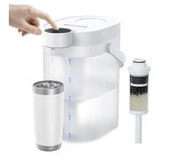 Waterdrop FreshTaste Adoucir I'Eau Carafe Filtrante Électrique, Distributeur de Filtre à Eau Instantané 4L, Blanc (Filtre: WD-EWFS)