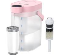 Waterdrop FreshTaste Adoucisseur d'eau électrique Pichet filtre à eau, Distributeur de filtre à eau 4L pour réfrigérateur, Réduit le calcaire, le chlore