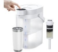 Waterdrop FreshTaste Filtre à eau durcisseur d'eau électrique, Distributeur de filtre à eau 4L pour réfrigérateur,(Filtre de rechange : WD-EWFS)