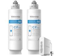 Waterdrop G3-N1CF Filtres pour G3-W, G3P600 et G3P800, Pack de 2 | Durée de 6 Mois Chacun, Certifiés NSF/ANSI 372, Remplacement sans Outils, Filtres RO sous Évier