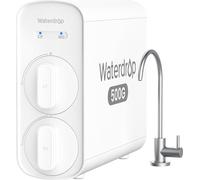 Waterdrop G5P500 Filtre à eau par osmose inverse, Système d'osmose inverse en 7 étapes, Système de filtration d'eau RO 500G, 2:1 Pure to Drain, Réduit les TDS PFAS
