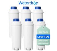 Waterdrop Low-TDS Filtre à café de rechange pour filtre à eau De'Longhi DLSC002, compatible avec De'Longhi Magnifica S (6)
