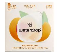 Waterdrop Microdrink Hydratation Thé Glacé Saveur Pêche 12 Cubes Pour Eau