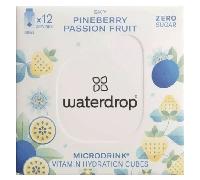 Waterdrop Microdrink Sky et Hydratation Saveur Fruit de la Passion 12 Cubes Pour Eau
