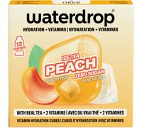 Waterdrop Microdrink Thé Glacé Pêche Cubes D’Hydratation Avec Vitamines 12 Pièces