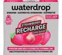 Waterdrop Microlyte Hydratation Et Electrolytes Fraise Recharge 12 Cubes