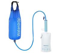 Waterdrop Paille de Filtre à Eau avec Sac à Eau Par Gravité Système de Filtration de Camping Portable