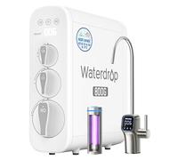 Waterdrop Système d'osmose Inverse G3P800, Débit Rapide de 800 GPD, Certifié NSF/ANSI 58, 3:1 Pur à l'égout, Système d'osmose Inverse Sans Réservoir sous l'évier, Réduction du TDS