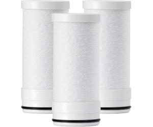 Waterdrop WD-FF-03A Filtre à Charbon de Remplacemen pour Robinet WD-FC-06, Réduit le Chlore de 94,42%, le Mauvais goût et Plus Encore, Dure Jusqu'à 9 Mois (Paquet de 3)