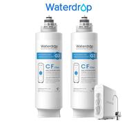 Waterdrop WD-G3-N1CF Filtre, Durée de Vie 6 Mois, Remplacement Pour WD-G3-W Système D'osmose Inverse, 2-Pack