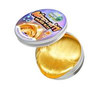 Waterelf Mastic sensoriel en polyester non toxique pour enfants, adultes, garçons et filles, anti-stress, 7,9 cm, 90,7 g - Doré