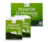 Waterfall D-Mannose Comprimés - 500mg - 100 Comprimés - D-mannose d'origine naturelle de bouleau - SC Nutra (Sweet Cures)