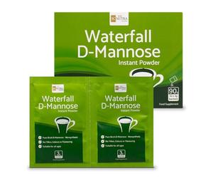 Waterfall D-Mannose Poudre en Sachets Format Valeur | (30 x 3g) | D-mannose pur | SC Nutra (Sweet Cures)