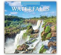 Waterfalls 2026 Square Wall Calendar