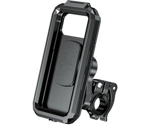 Waterflex - MyAquaFit - Support Smartphone Étanche IP66 - WX-MAFT-SPPOX6 - Fixation Guidon Universelle 22-32 mm - Rotation 360° - Aquabike & Aquafitness