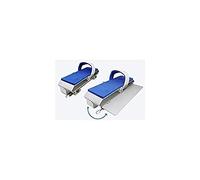WX Water Flex Kit de 2 pédales WX-ADSP-BL - Clapet double vitesse ADS - Bleu