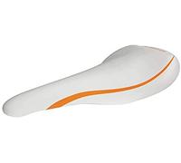 Waterflex WX-SADDLE-W3 - Selle Grand Confort Blanche et Orange - Pour aquabike WR