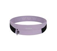 WATERFLY Ceinture de course : sac banane fin pour homme et femme, support de téléphone pour entraînement, marathon, jogging, violet