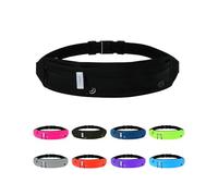 Waterfly Ceinture de Course Smartphone: Réglable Étanche Running Belt Portable Sacs Bananes de Sport Homme Femme Léger Ceinture élastique pour Jogging Courir Fitness Randonnée