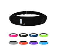 Waterfly Ceinture de Course Smartphone: Réglable Étanche Running Belt Portable Sacs Bananes de Sport Homme Femme Léger Ceinture élastique pour Jogging Courir Fitness Randonnée