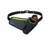 WATERFLY ONJ26 Sac banane de course réfléchissant avec boucle réglable pour homme et femme Convient pour la randonnée, la course à pied, la marche, le jogging (bouteille non incluse) Gris