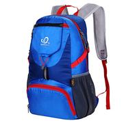 WATERFLY Petit sac à dos pliable ultra léger : 20 l léger sac à dos de randonnée sac à dos de jour sac à dos de trekking sac à dos sport extérieur sac à dos de voyage sac à dos pour hommes femmes
