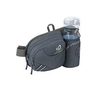 WATERFLY Sac banane avec porte-bouteille pour homme et femme - Respirant - Pour le sport, la course, le cyclisme, le camping, l'escalade, les voyages, la randonnée, le jogging, l'entraînement de