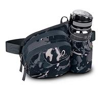 Waterfly Sac Banane Homme et Femme Sacoche Banane de Sport Ceinture de Course avec Porte Bouteille