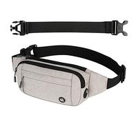 Waterfly Sac Banane Homme Femme: Étanche Unisexe Petite Sacoche Banane de Sport Ceinture allongée pour Randonnée Cyclisme Balade Ville Vacances