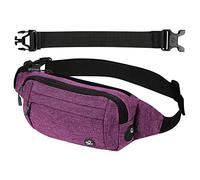 Waterfly Sac Banane Homme Femme: Étanche Unisexe Petite Sacoche Banane de Sport Ceinture allongée pour Randonnée Cyclisme Balade Ville Vacances